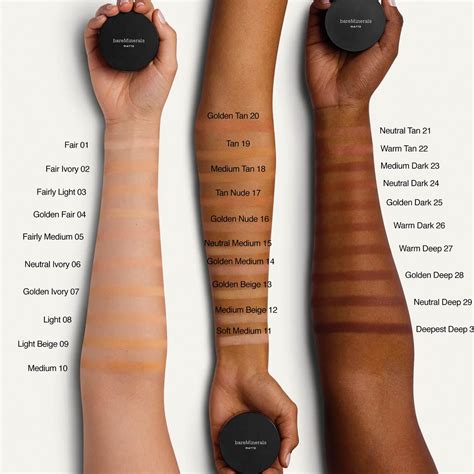 bare mineral matte foundation